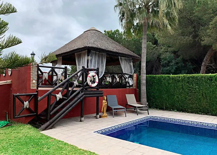 فيلة Nabrisa Marbella, 5 Bedroom, Private Pool, Garden, Bbq *